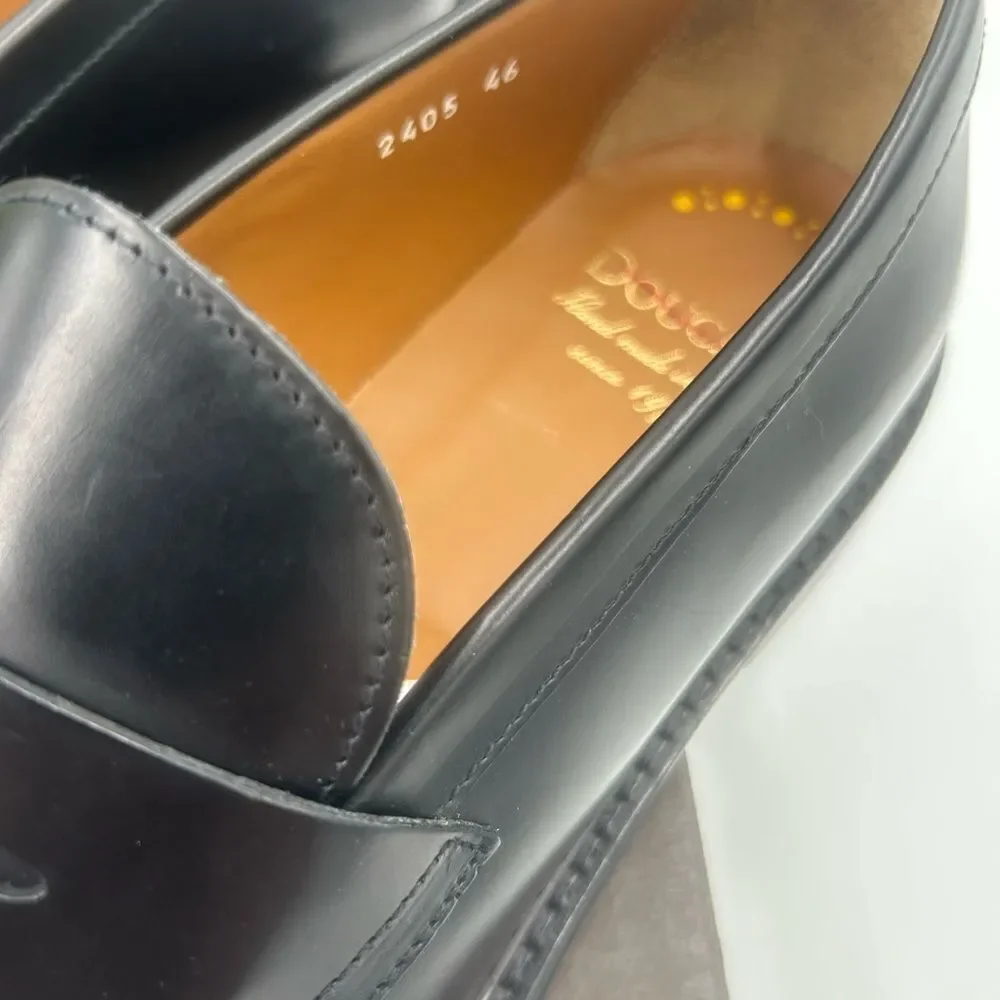 Men’s Doucal’s leather penny loafers size 46 made in Italy - Picture 5 of 9